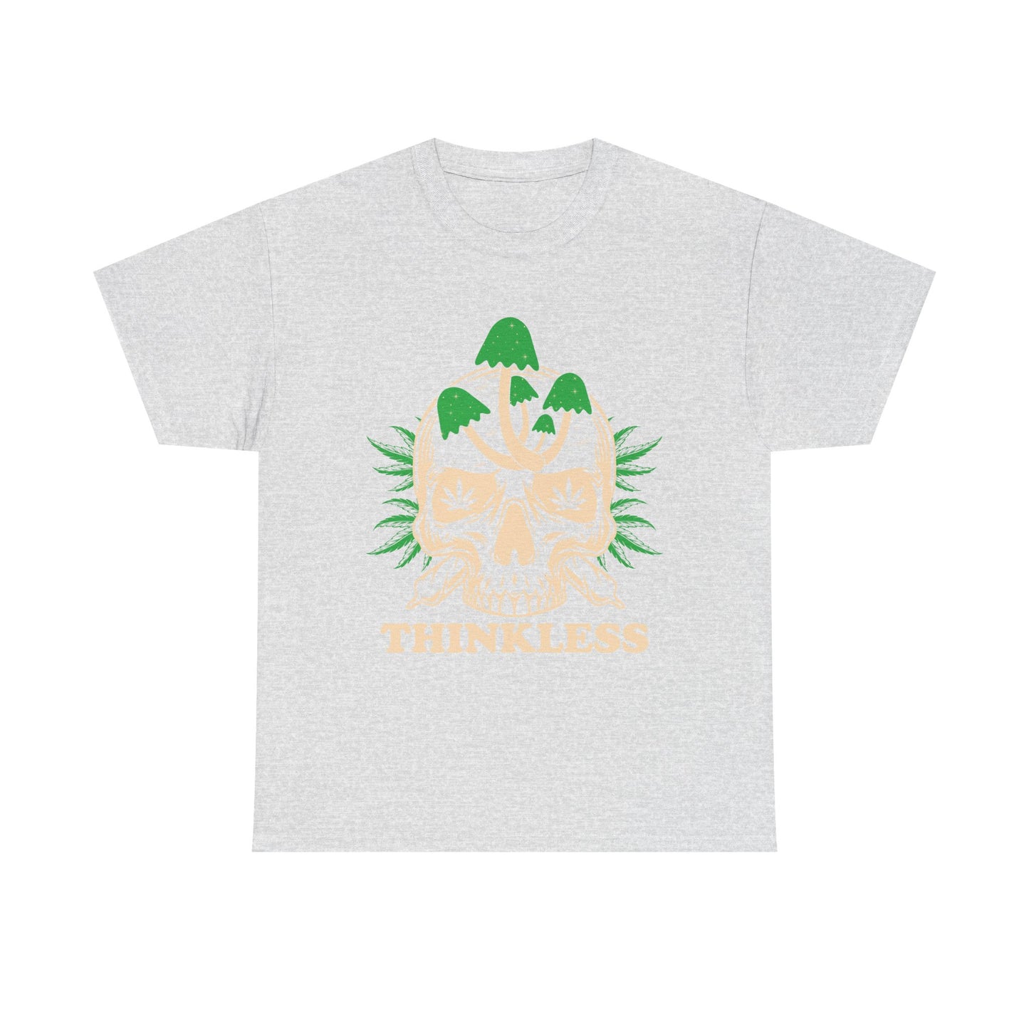 Mushroom Skull 'THINKLESS' T-Shirt