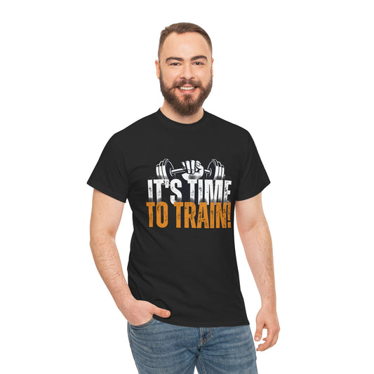 It's Time To Train Unisex Heavy Cotton Tee