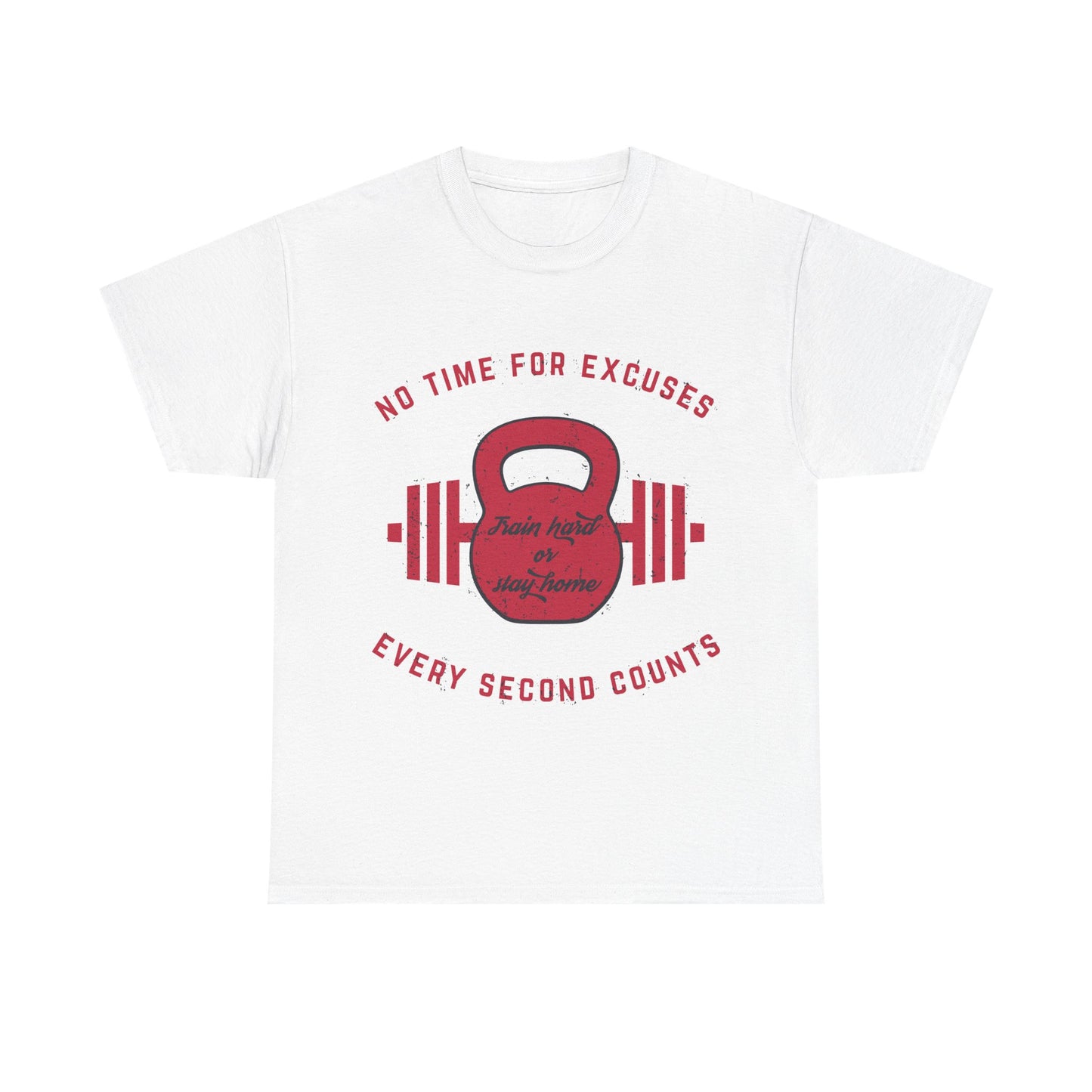 No Time For Excuse Unisex Heavy Cotton Tee