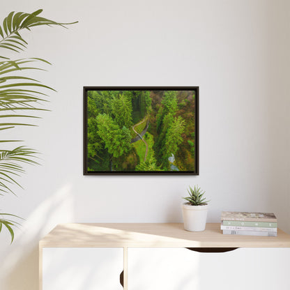 Glanageenty Forest Matte Canvas, Framed (Multi-color)