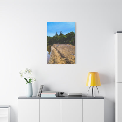 Muckross Lake Beach Matte Canvas, Stretched, 1.25"