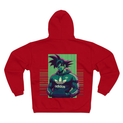 Dragon Ball Goku Unisex Hooded Zip Sweatshirt