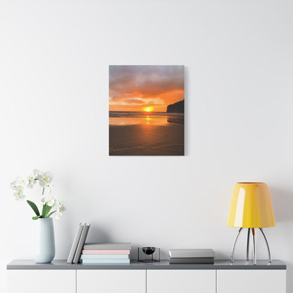 Sunset in Ballybunion Matte Canvas, Stretched, 1.25"