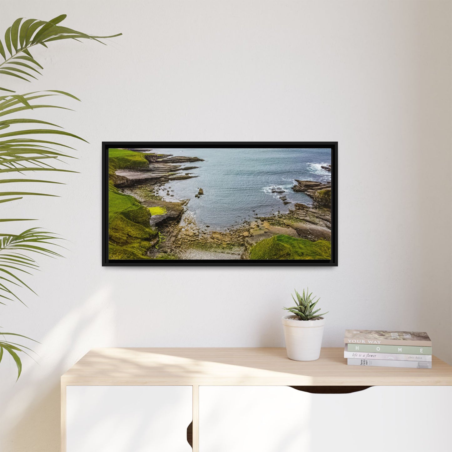 Somewhere in Sligo Matte Canvas, Framed (Multi-color)