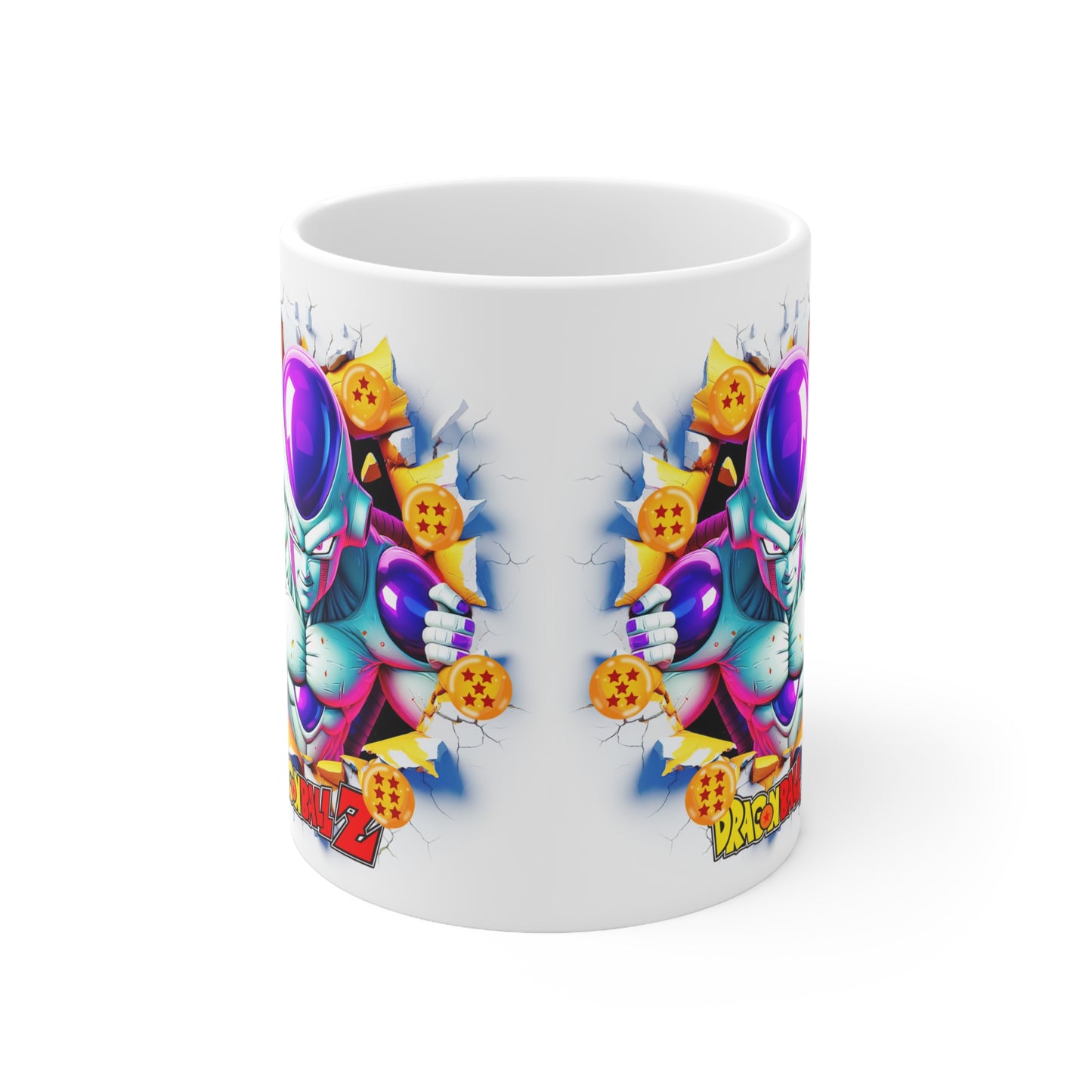 Dragon Ball Z Ceramic Coffee Mug - Frieza Design - 11oz & 15oz