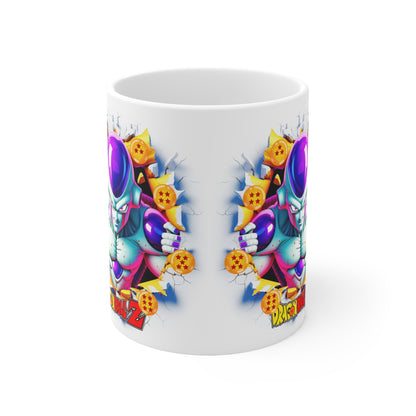 Dragon Ball Z Ceramic Coffee Mug - Frieza Design - 11oz & 15oz