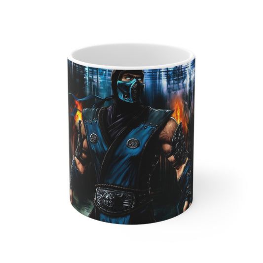 Mortal Kombat Ceramic Coffee Cup - 11oz & 15oz | Gaming Gift for Fans
