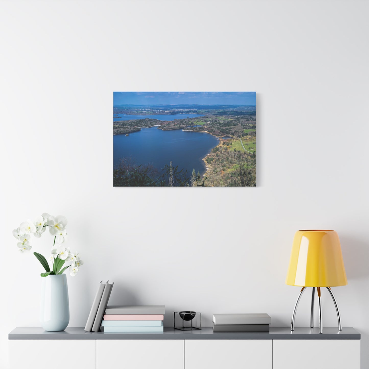 Muckross Lake Matte Canvas, Stretched, 1.25"