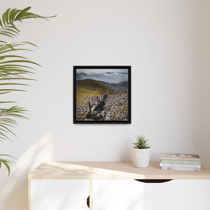Wall Matte Canvas, Framed (Multi-color)