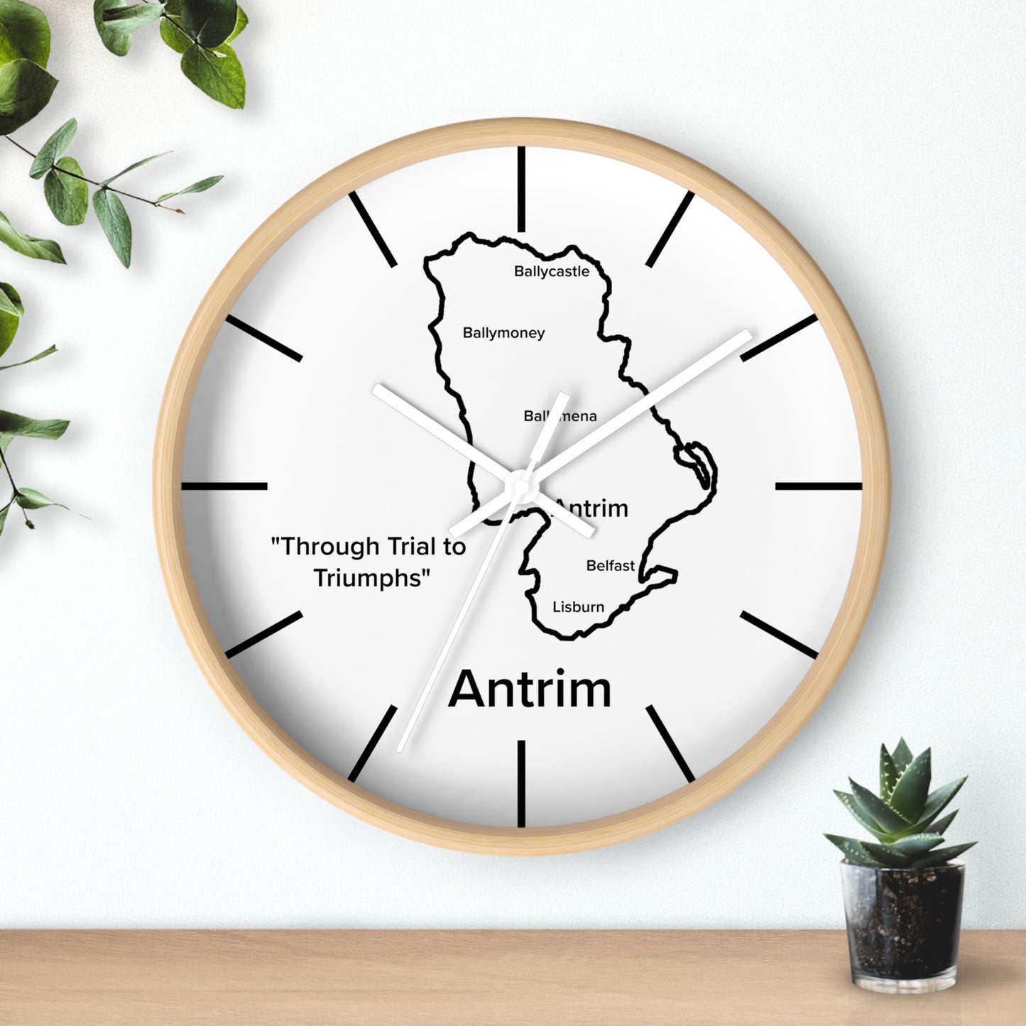 Antrim County Wall Clock