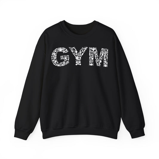 Gym Motivation Crewneck Sweatshirt - Unisex Heavy Blend