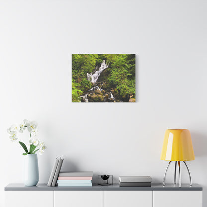 Torc waterfall Matte Canvas, Stretched, 1.25"