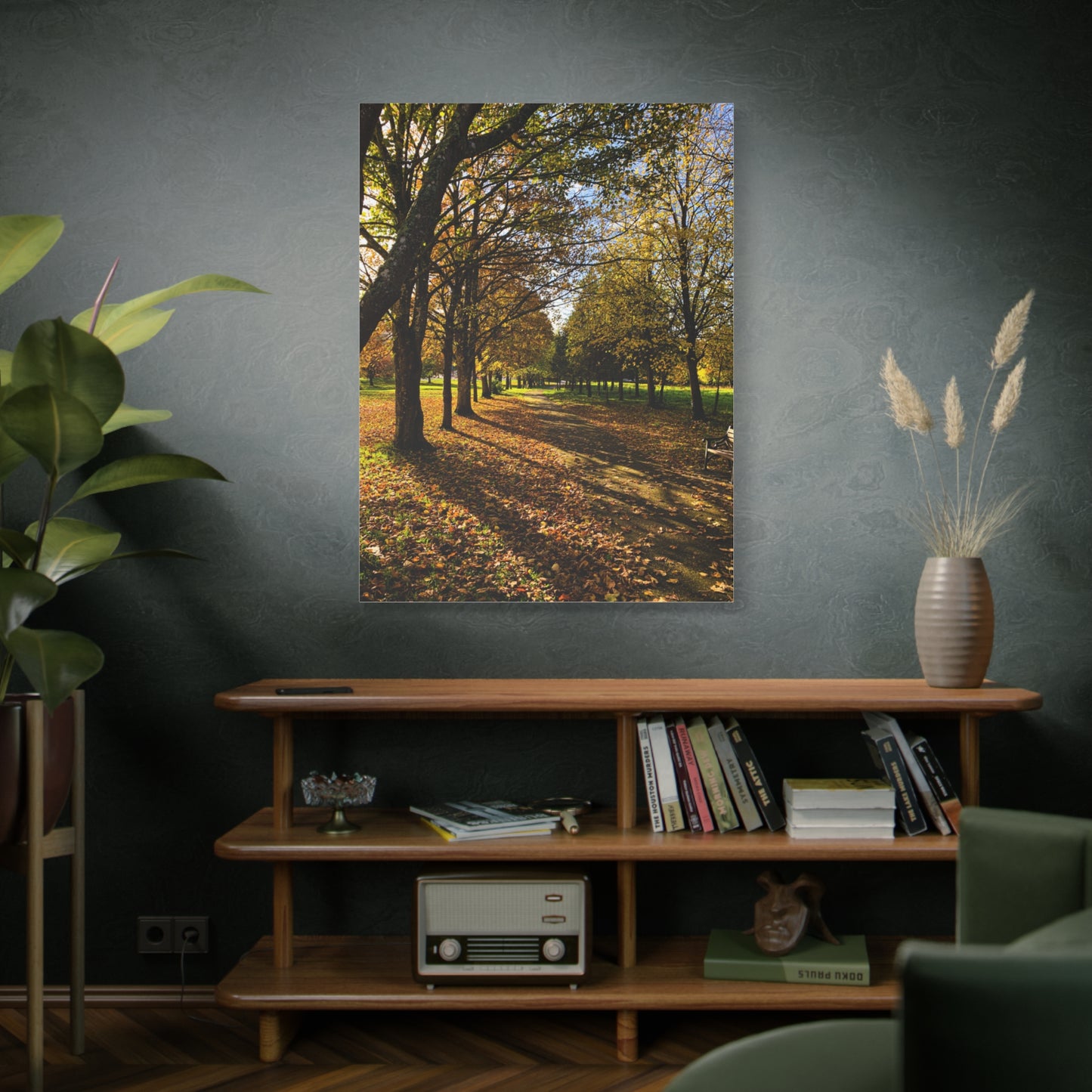 Listowel Town Park Autumn Matte Canvas, Stretched, 1.25"