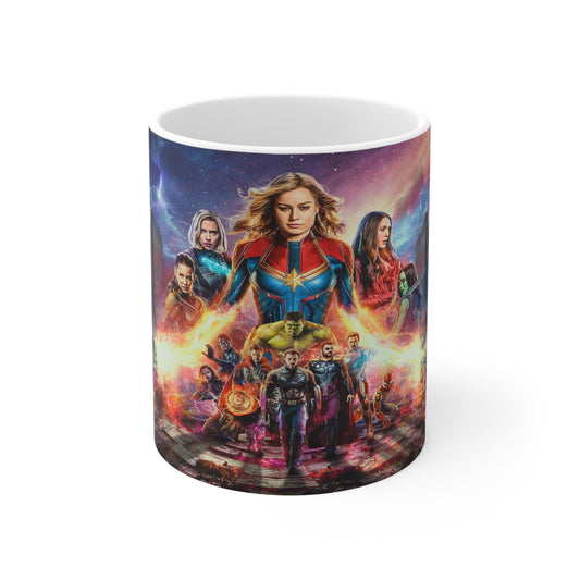 Superhero Ceramic Coffee Cups - 11oz & 15oz - Perfect Gift for Comic Fans