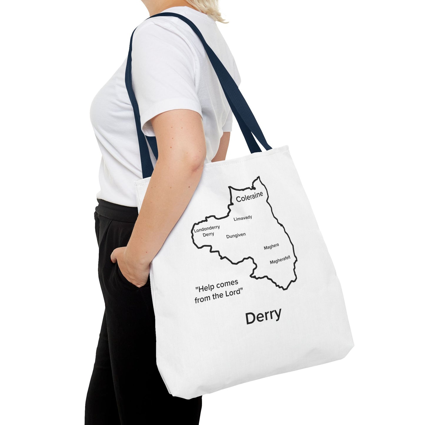 Derry Tote Bag White Edition