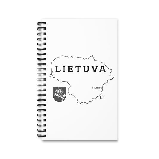 Lietuva Spiral Journal - Perfect for Travel Notes, Gifts, and Daily Inspiration
