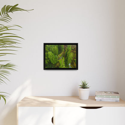 Glanageenty Forest Matte Canvas, Framed (Multi-color)