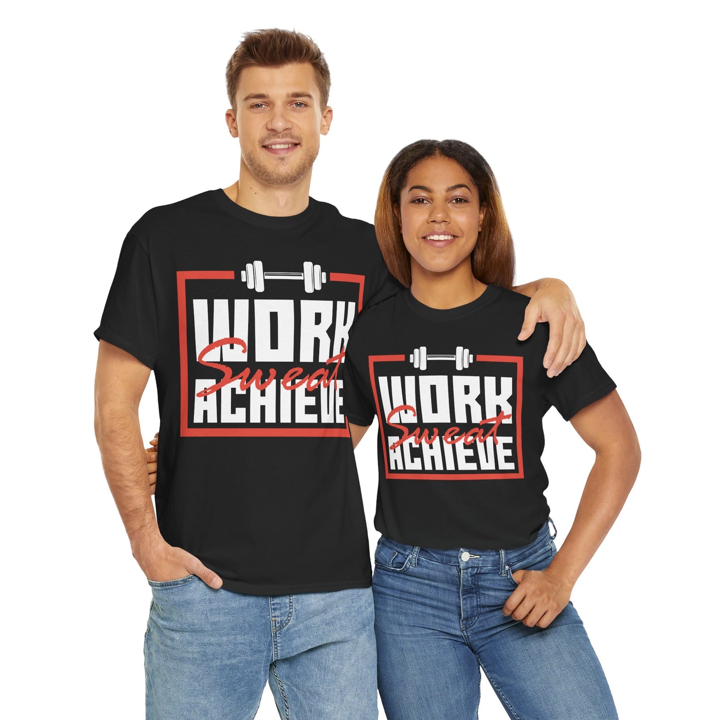 Work Achieve Unisex Heavy Cotton Tee