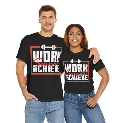 Work Achieve Unisex Heavy Cotton Tee