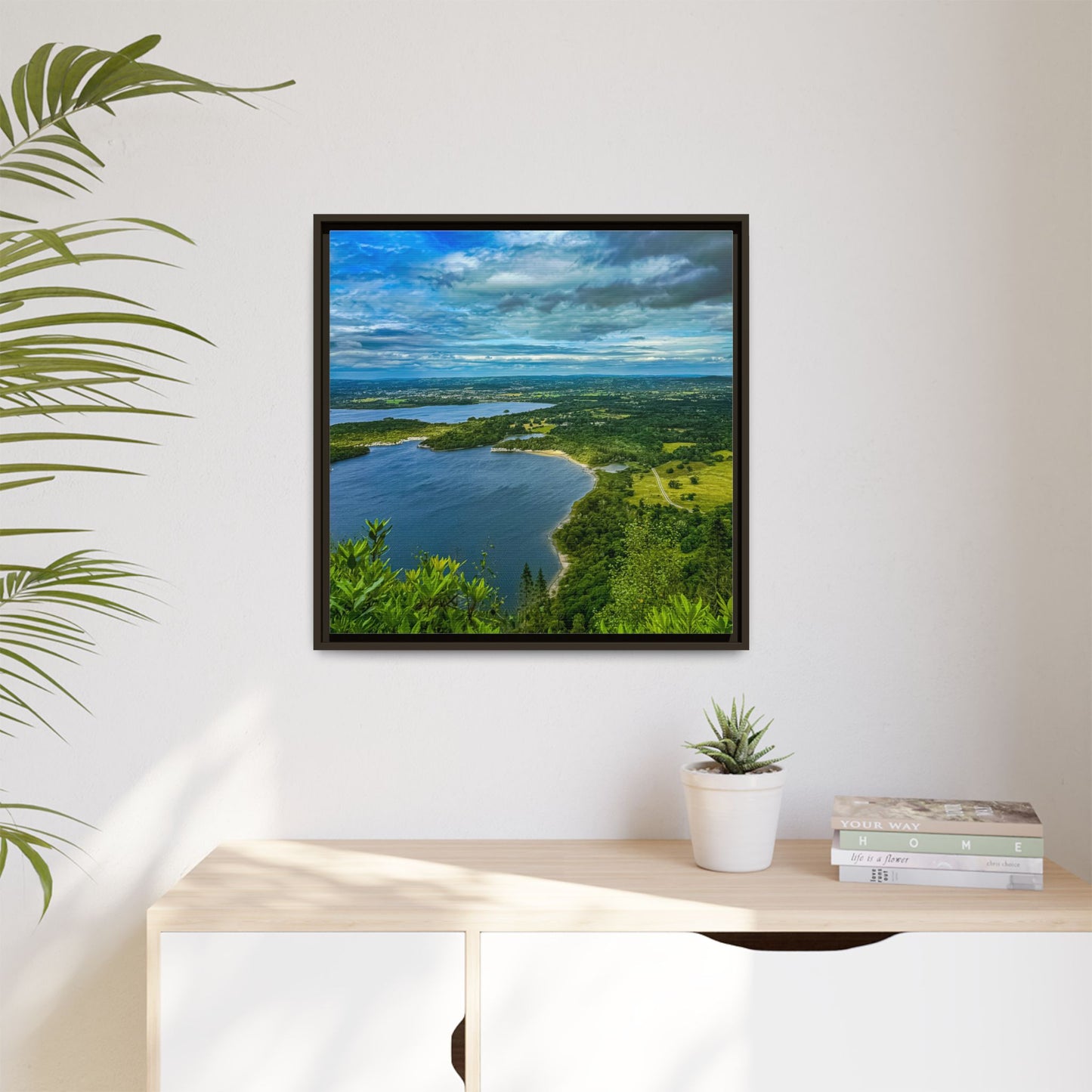 Killarney Trail 2 Matte Canvas, Framed (Multi-color)