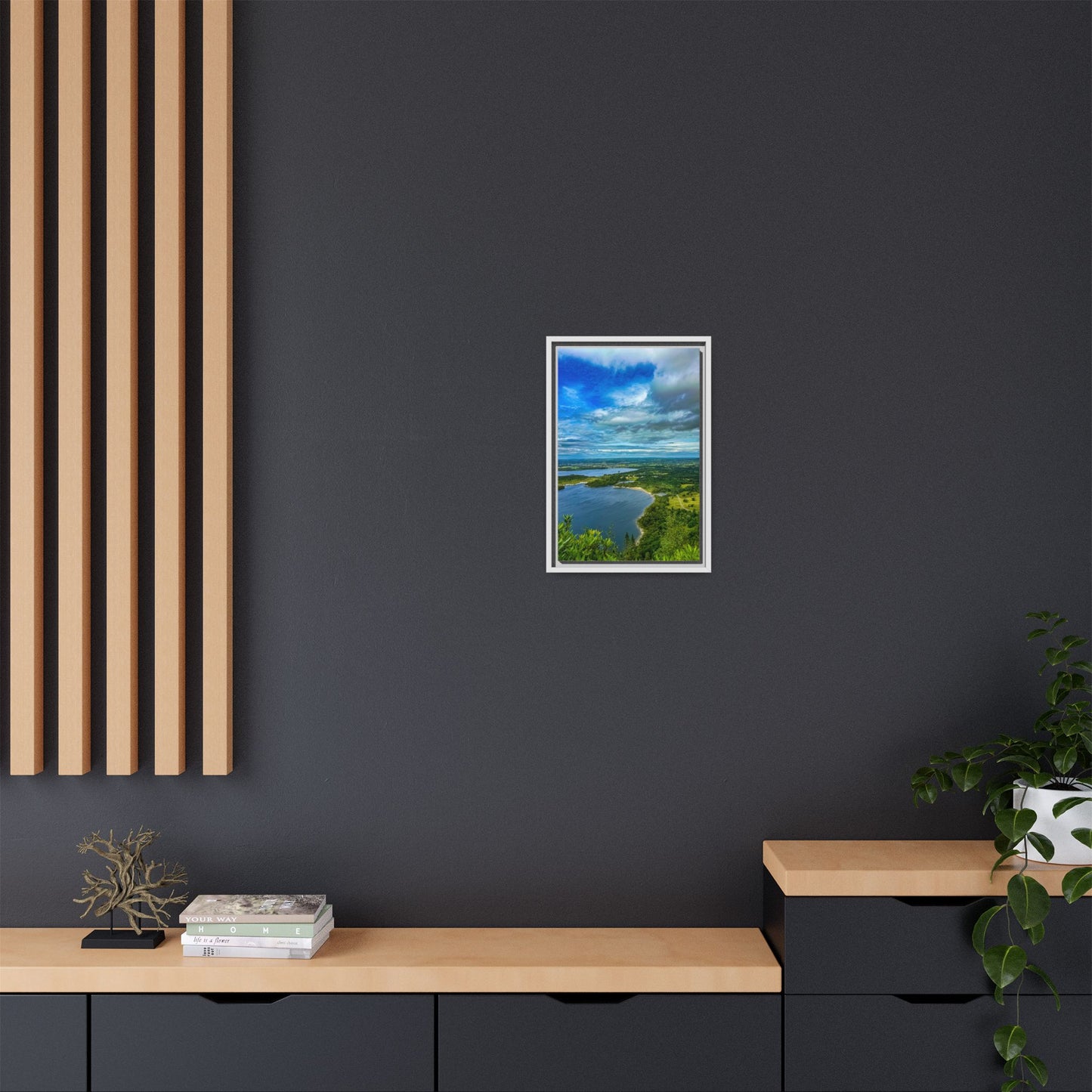 Killarney Trail 2 Matte Canvas, Framed (Multi-color)