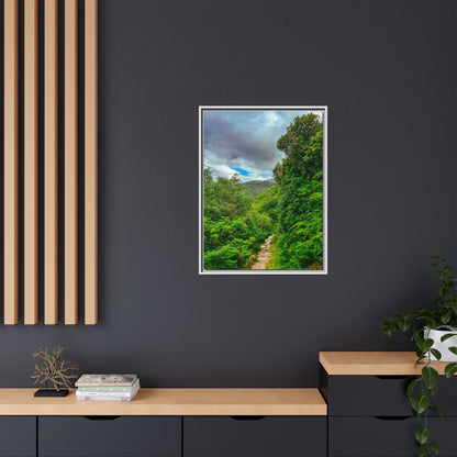 Torc Trail Matte Canvas, Framed (Multi-color)