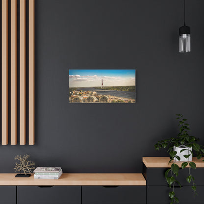 Riga TV Tower Matte Canvas, Stretched, 1.25"