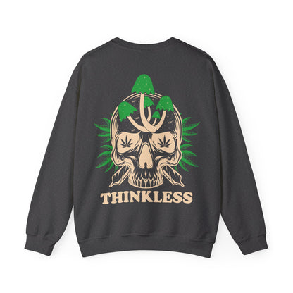 Mushroom Skull 'THINKLESS' Sweatshirt