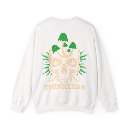 Mushroom Skull 'THINKLESS' Sweatshirt