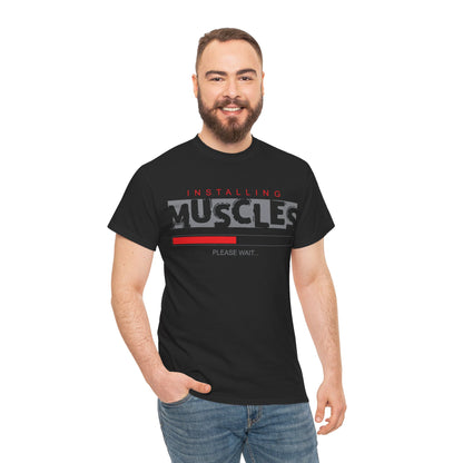 Muscles Unisex Heavy Cotton Tee