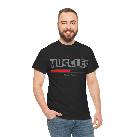 Muscles Unisex Heavy Cotton Tee