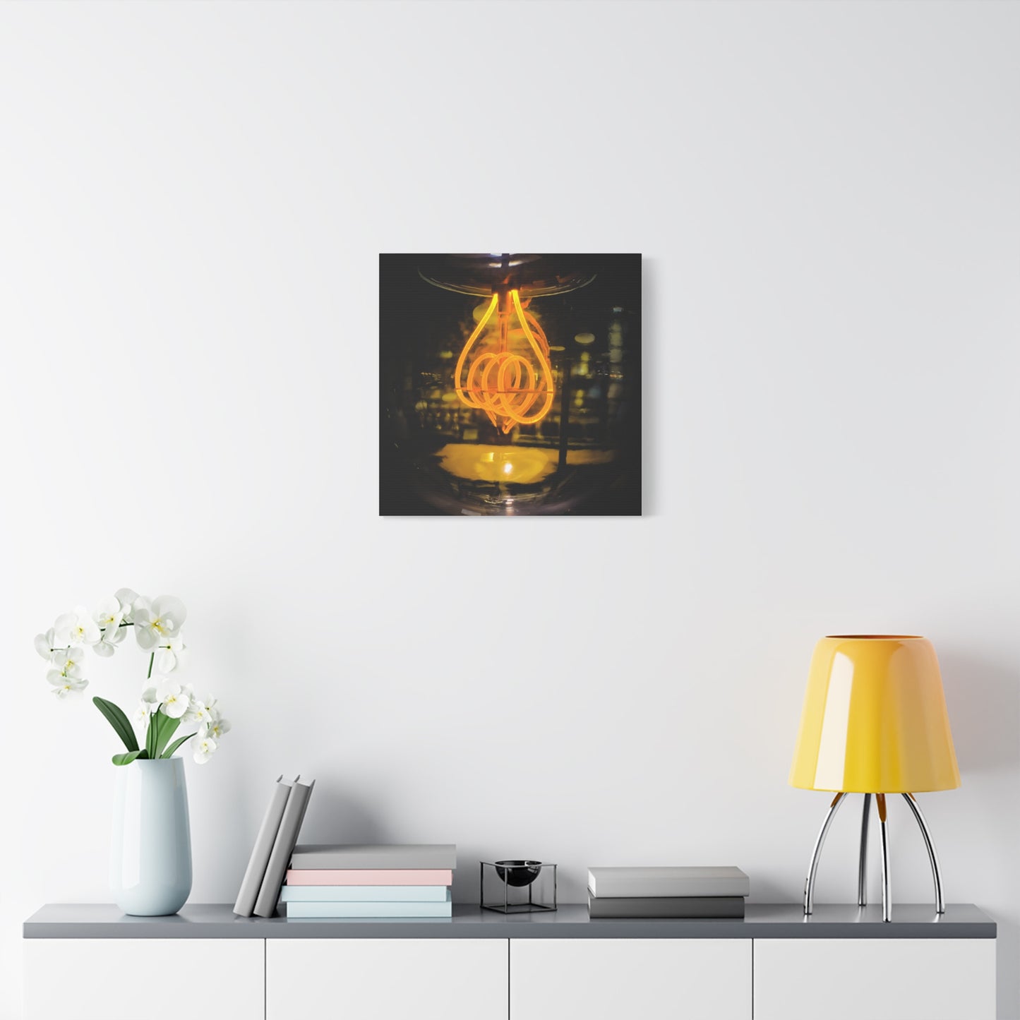 Bulb Matte Canvas, Stretched, 1.25"