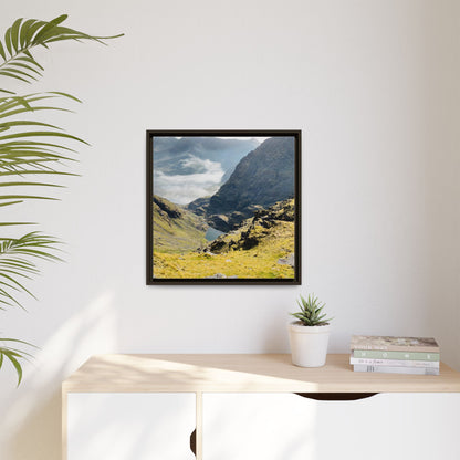 Kerry Mount Matte Canvas, Framed (Multi-color)