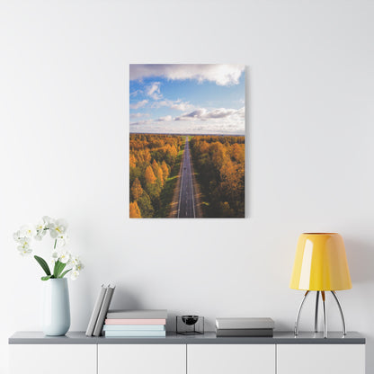 Somewhere in Lithuania Matte Canvas, Stretched, 1.25"