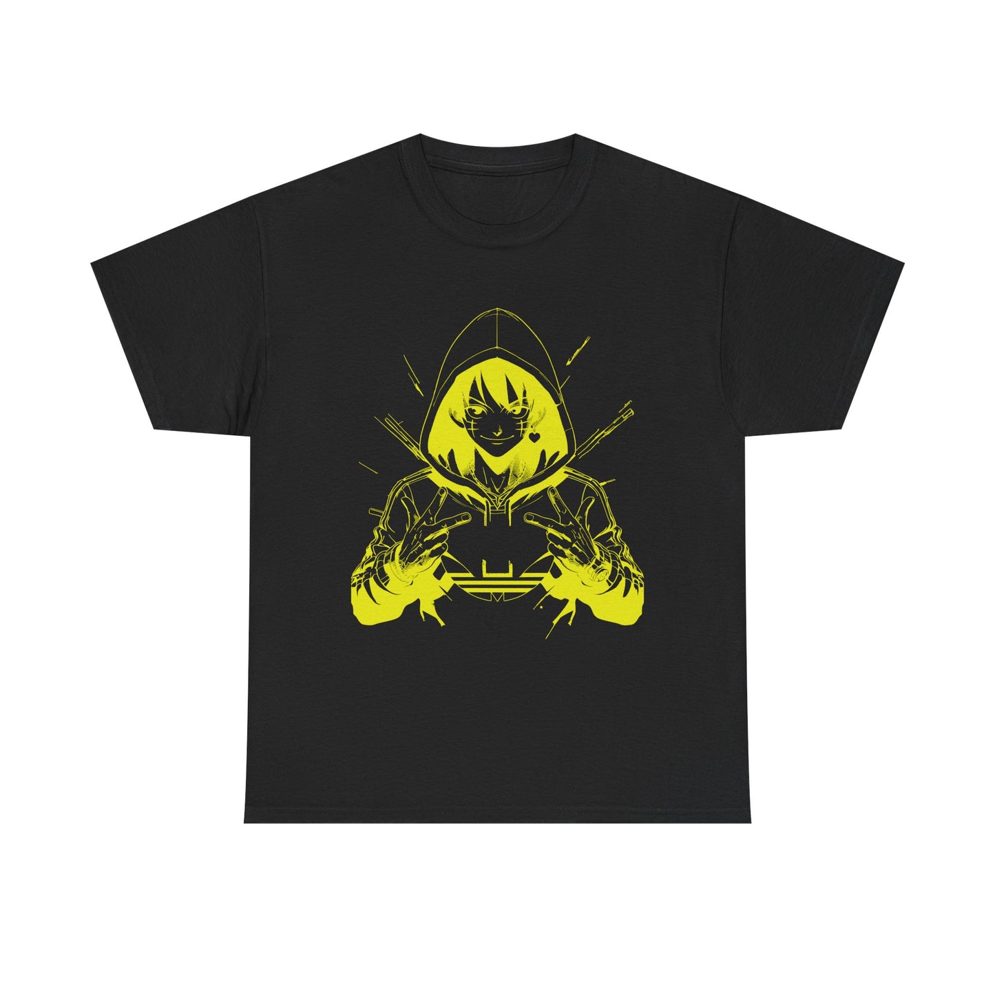 Calmness Unisex Heavy Cotton Tee Yellow