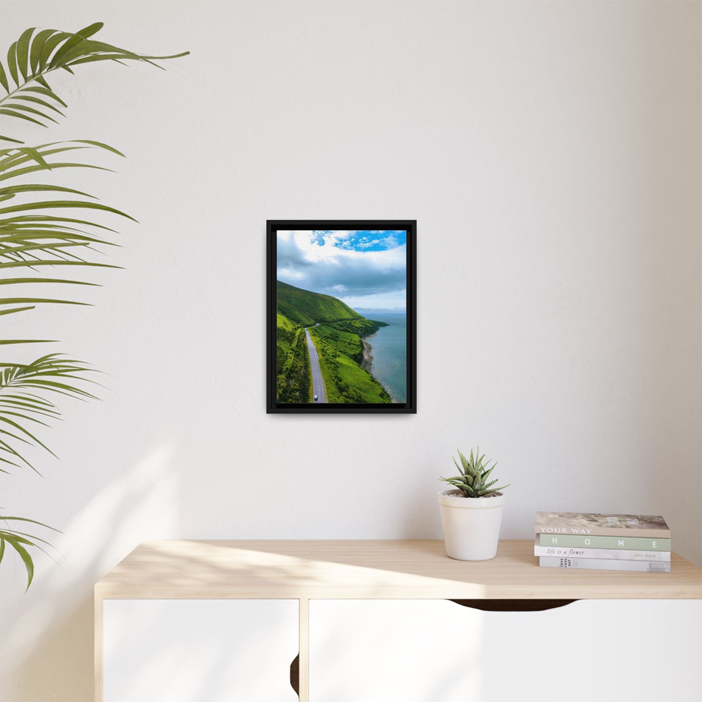 Ring of Kerry Drive Matte Canvas, Framed (Multi-color)