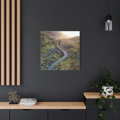 Valley Road Matte Canvas, Stretched, 1.25"