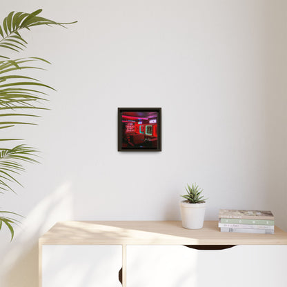 The Mermaids Night Club Matte Canvas, Framed (Multi-color)