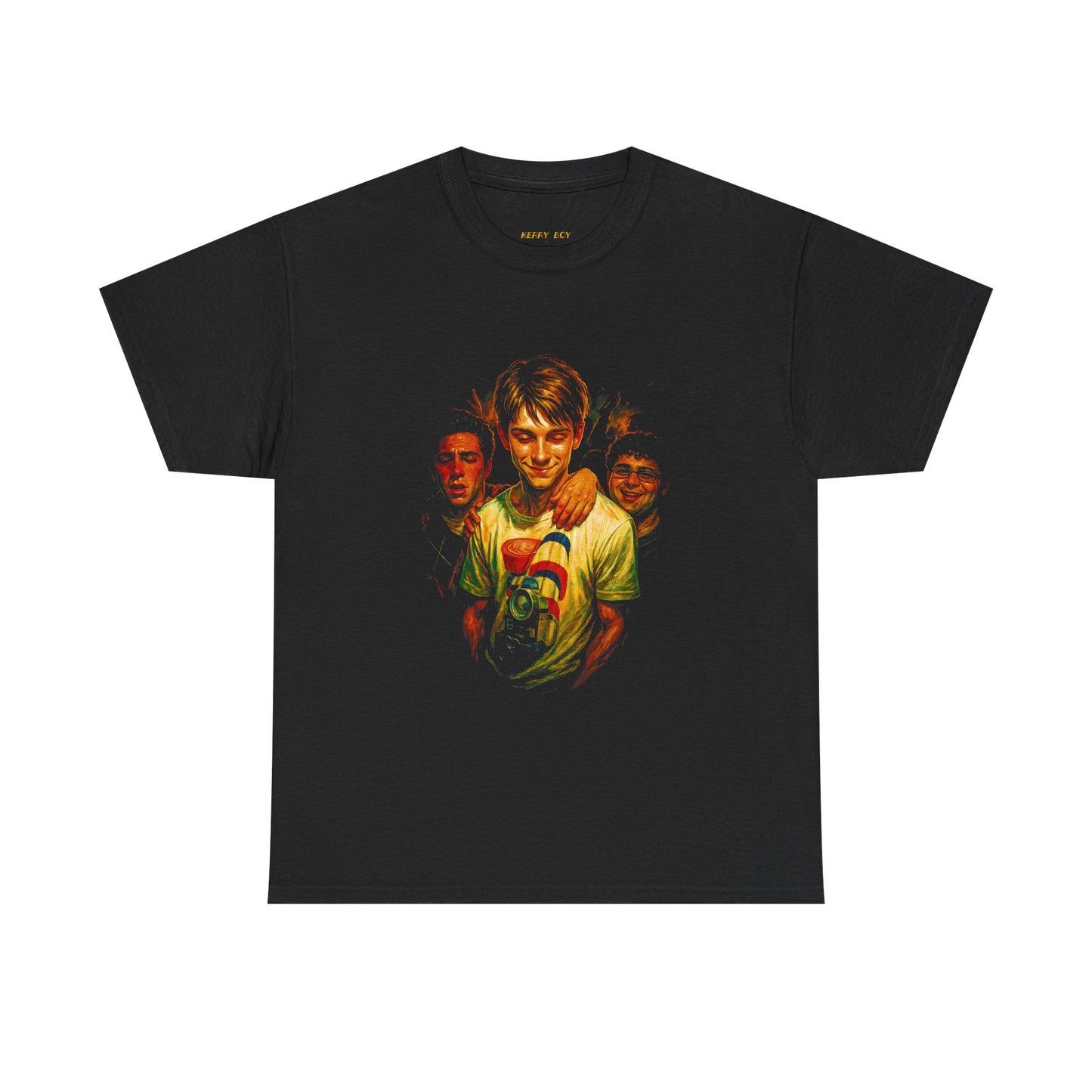 Graphic Tee — Retro Trio Portrait Band Art
