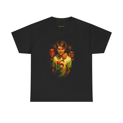 Graphic Tee — Retro Trio Portrait Band Art