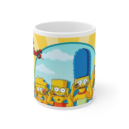 The Ceramic Coffee Cups - Fun Cartoon Mugs for Home & Office