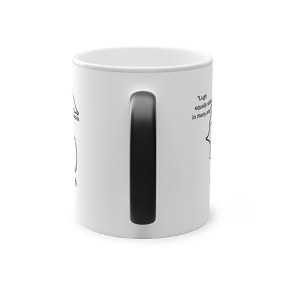 Louth Magic Mug: Color - Changing Coffee Cup with Artistic Map Design