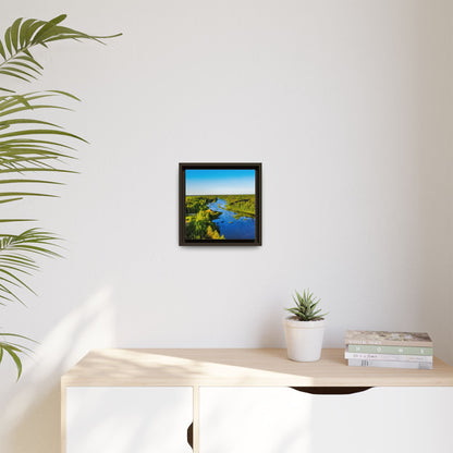 Zagares Lake Matte Canvas, Framed (Multi-color)