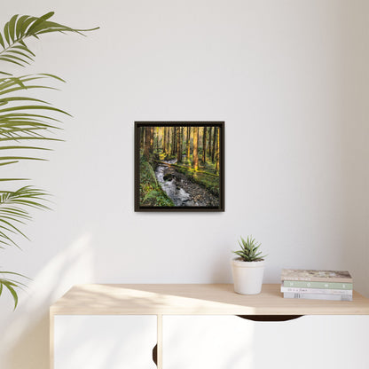 Glanageenty Forest Trail 2 Matte Canvas, Framed (Multi-color)