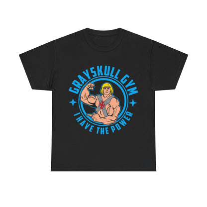 Grayskull Gym Unisex Heavy Cotton Tee - I Have The Power Black