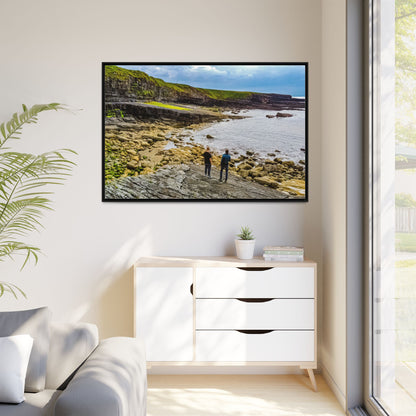 Sligo County Matte Canvas, Framed (Multi-color)