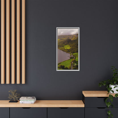 South in Aghadh an Aird or The Devil's Cheney Matte Canvas, Framed (Multi-color)