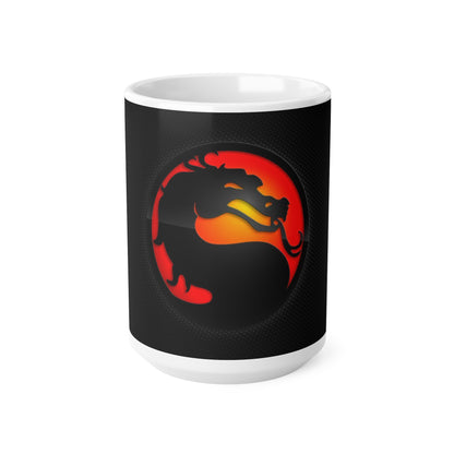 Mortal Kombat Dragon Ceramic Coffee Mug - 11oz & 15oz