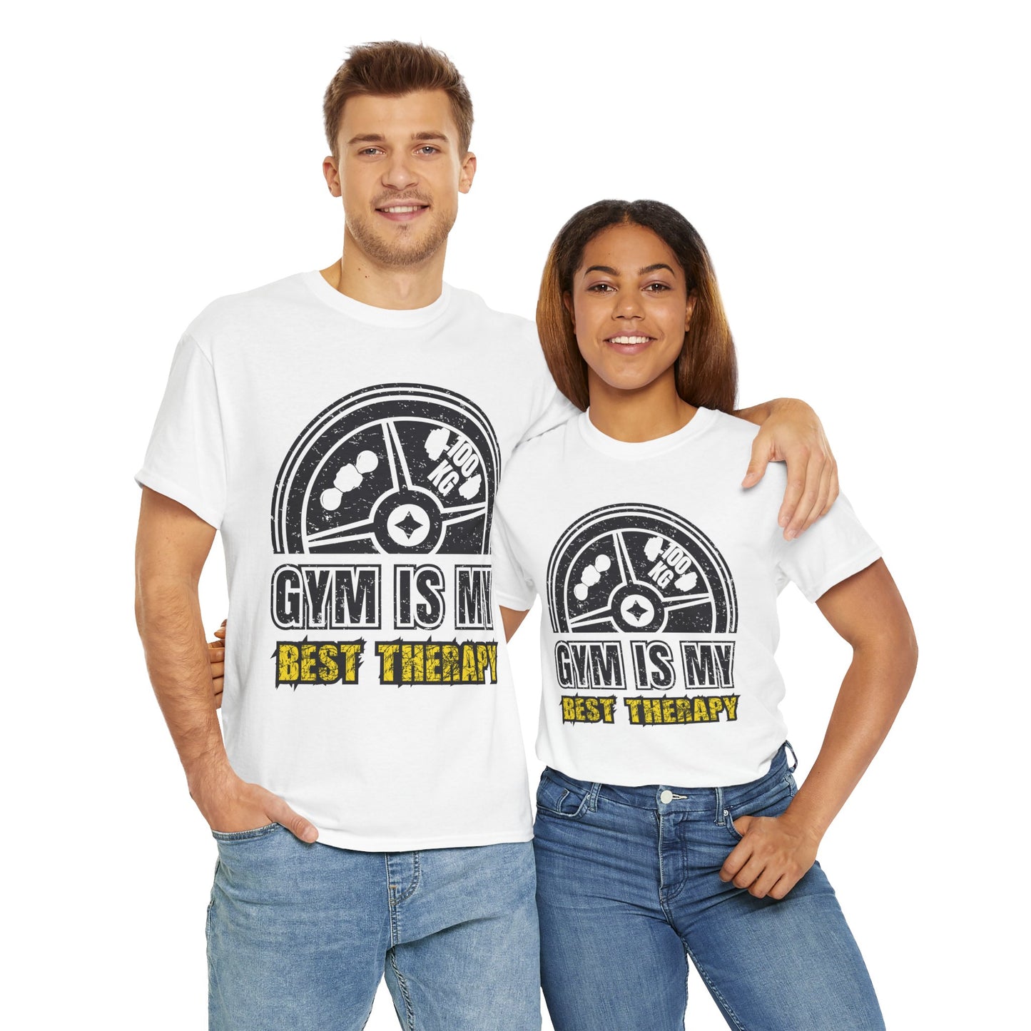 Gym Is My Unisex Heavy Cotton Tee