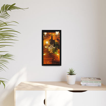 Listowel Church Matte Canvas, Framed (Multi-color)